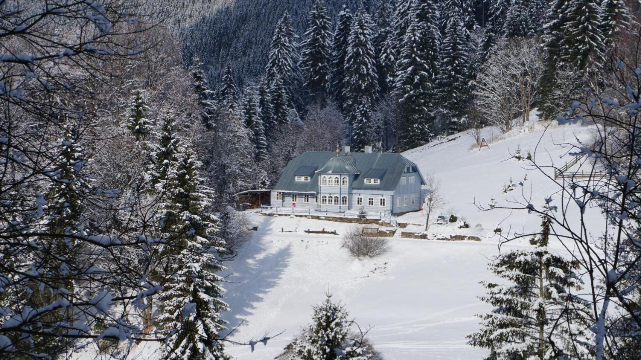 Penzion Modry Pavilon Dolni Mala Upa Exterior photo